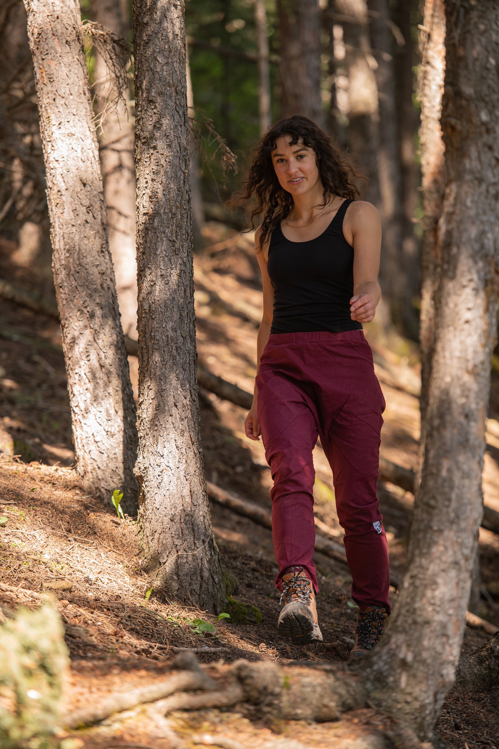 The AntidoteYoga, PantsSeed #color_ron burgundy