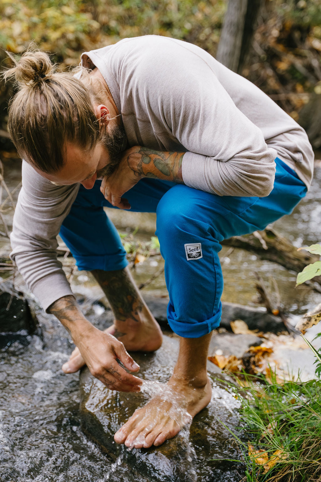 The AntidoteYoga, PantsSeed #color_blue