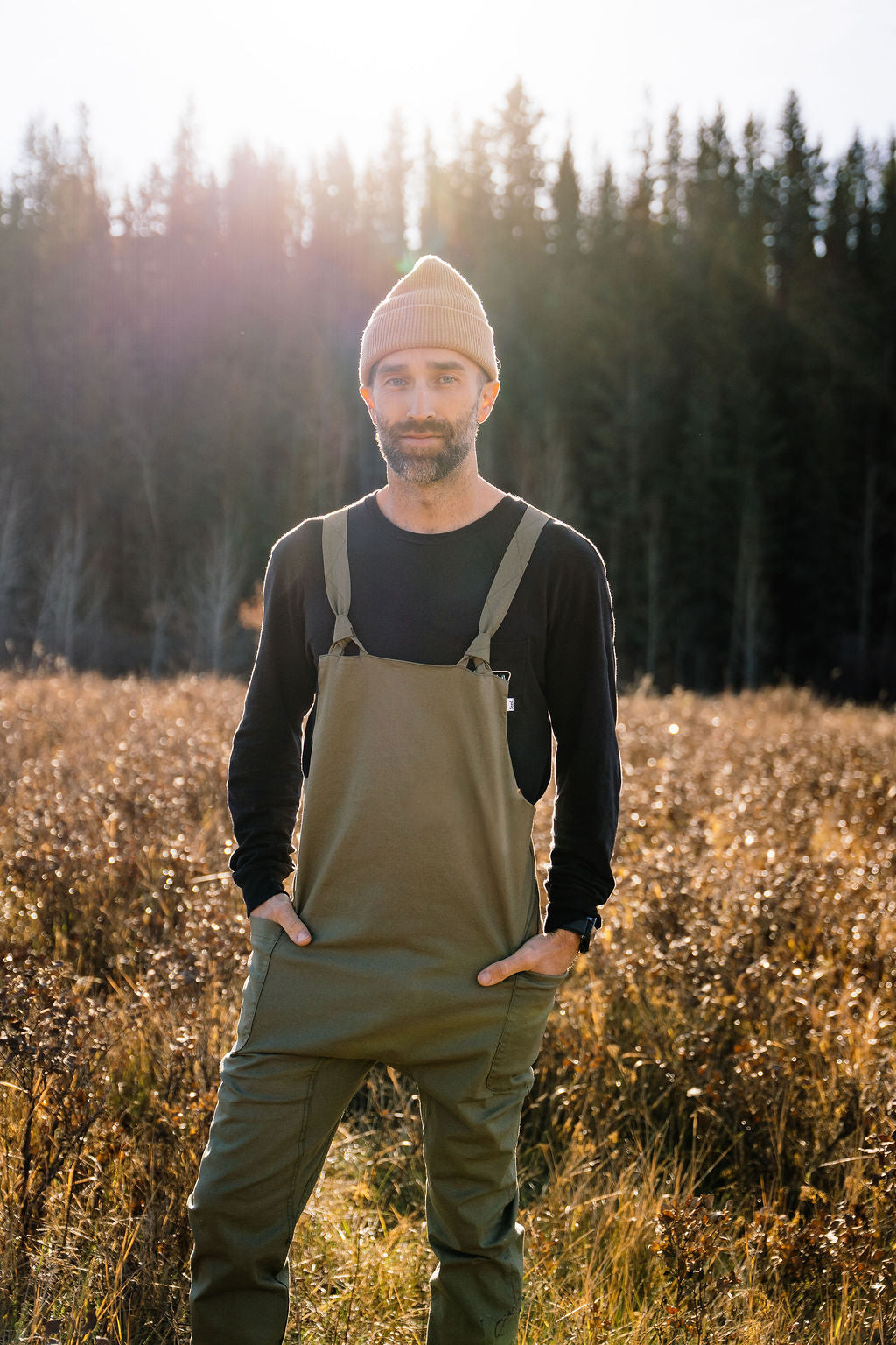Boho Hobo Overall - Green
